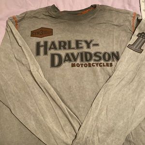 Long sleeve Harley Davidson shirt